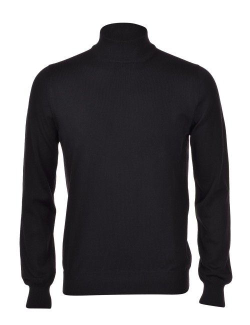 MOCK MERINOS WOOL BLACK