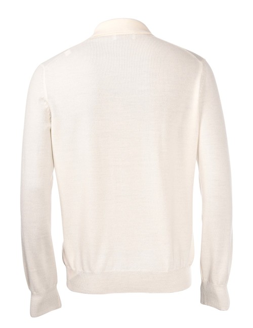 POLO SKIPPER IN MAGLIA ATHLEISURE PANNA
