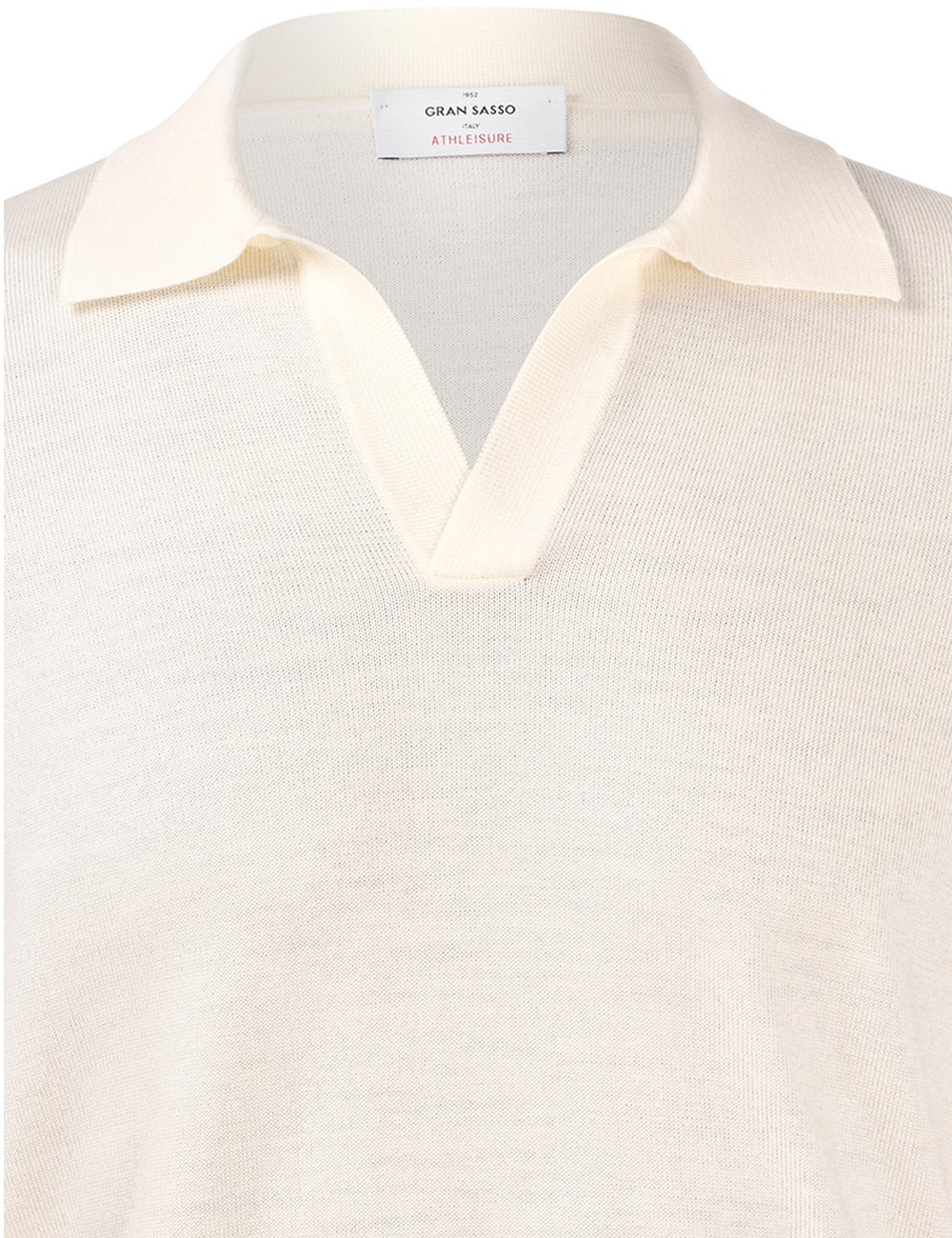 POLO SKIPPER IN MAGLIA ATHLEISURE PANNA