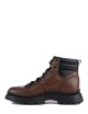 Ankle Boots in leather H692 Brown