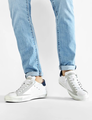 Sneakers Prsx Mixage Pop Blanc Bleu