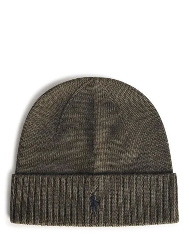 Berretto in lana verde