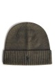 Berretto in lana verde