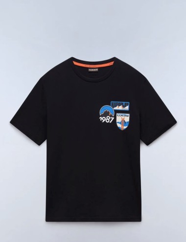 Montepiana Jersey Short Sleeve T-Shirt black