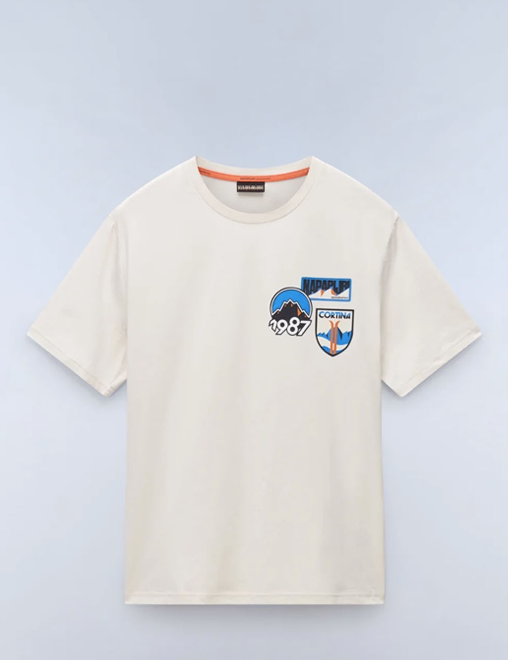 Montepiana Jersey Short Sleeve T-Shirt beige