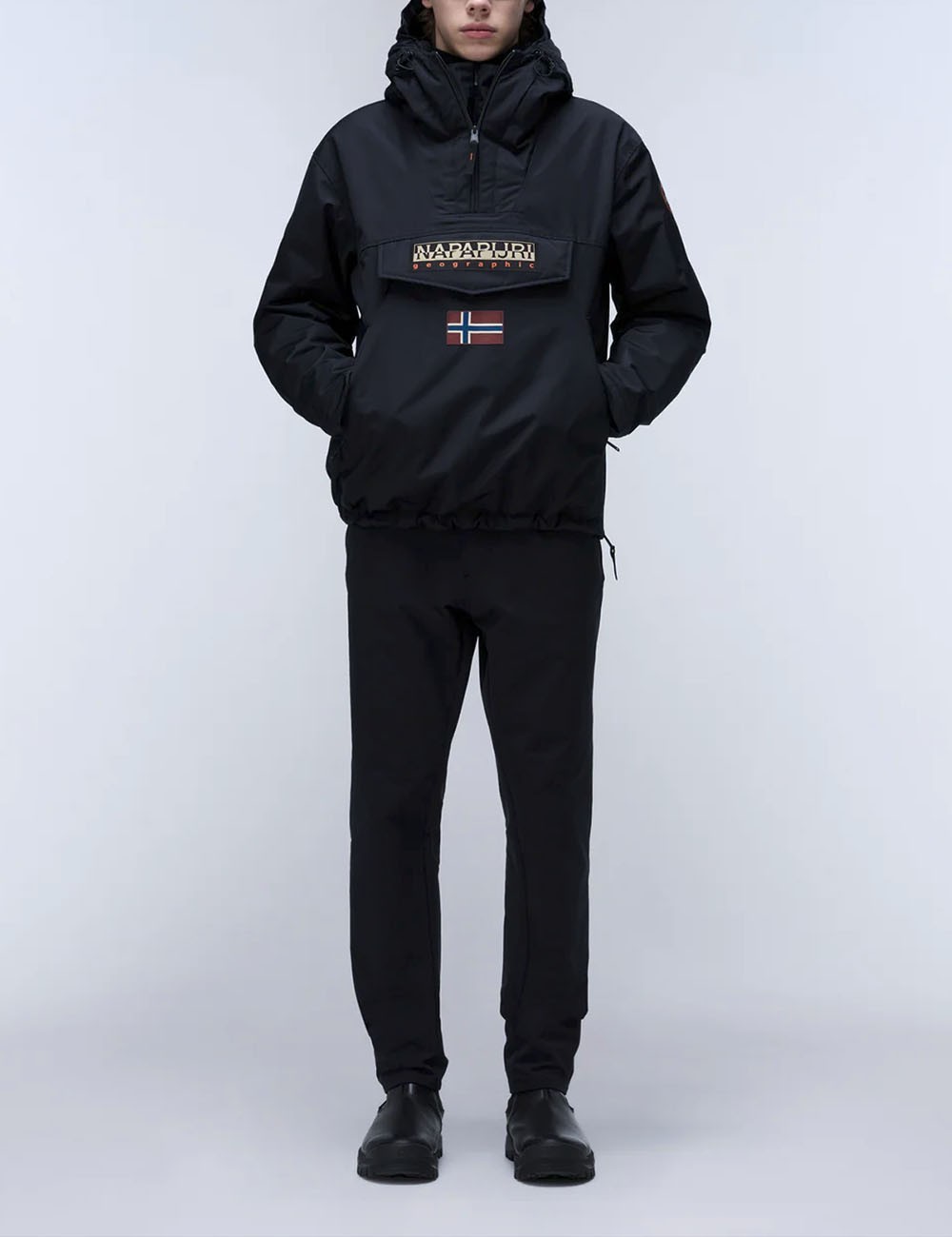 Giacca Anorak Rainforest Next Winter nera