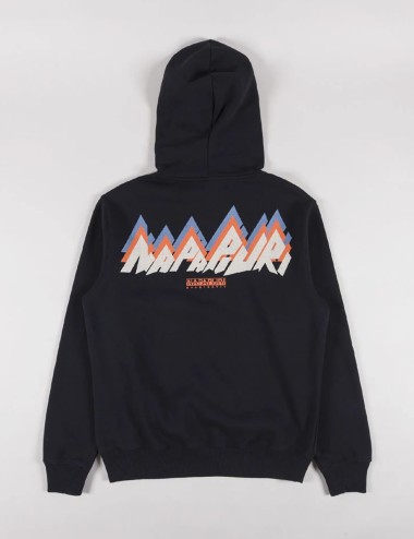 Felpa Fiemme Hoodie nera