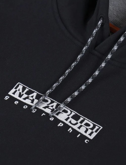 Pullover hoodie Fiemme beige