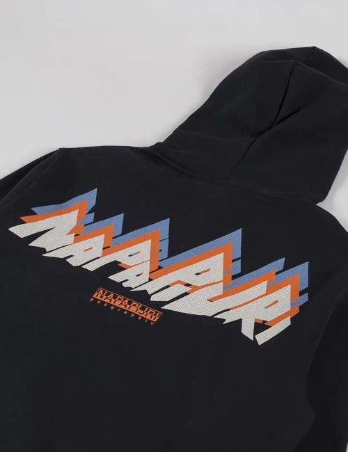 Pullover hoodie Fiemme beige