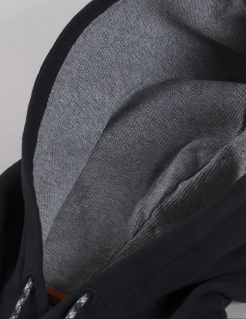 Pullover hoodie Fiemme beige
