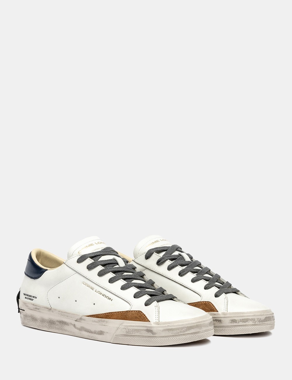 SNEAKERSDISTRESSED BLU AMBER