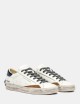 SNEAKERS DISTRESSED BLUE AMBER