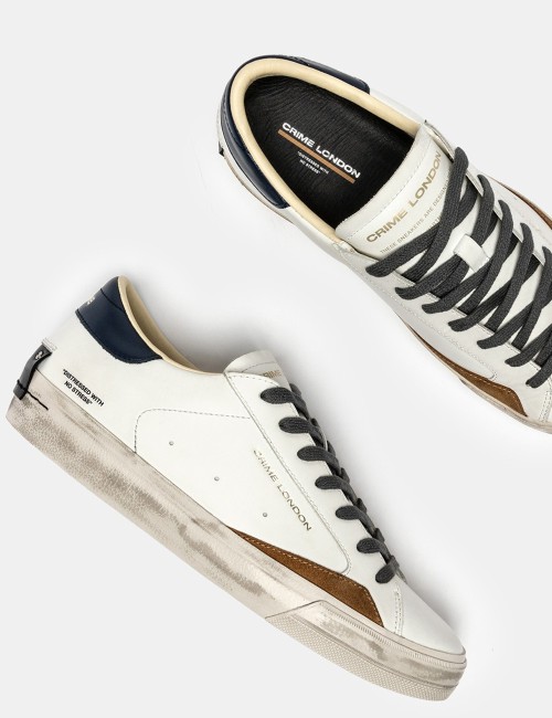 SNEAKERSDISTRESSED BLU AMBER