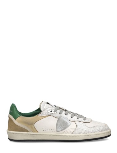 Sneakers Pgal Bianco Verde