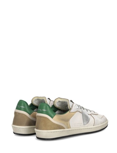 Sneakers Pgal Bianco Verde