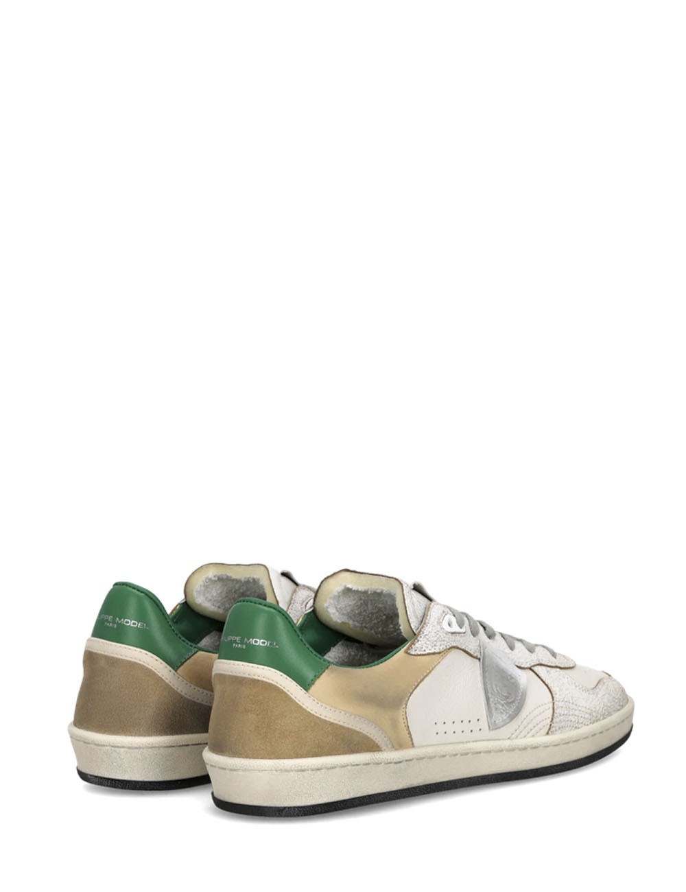 Sneakers Pgal Bianco Verde