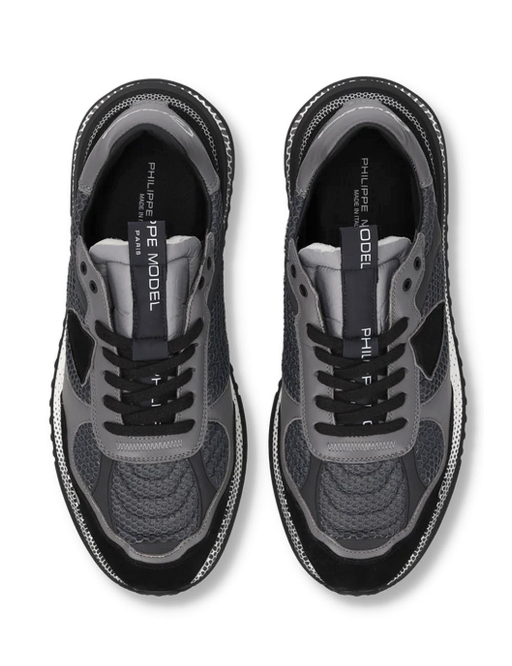 Sneakers Olympique Nero Grigio