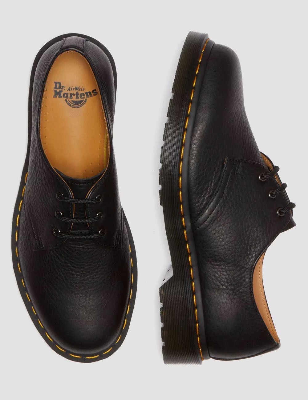1461 Ambassador Soft Leather Oxford Shoes black