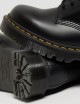 Stivali Platform Bex 1460 in pelle Smooth neri