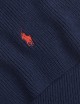 Signature Pony Wool Scarf blue
