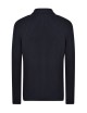 CARDIGAN DOPPIOPETTO A MAGLIA INGLESE BLU NAVY