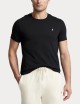 T-shirt in jersey di cotone nera