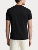 T-shirt in jersey di cotone nera