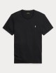 T-shirt in jersey di cotone nera