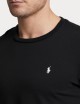 T-shirt in jersey di cotone nera