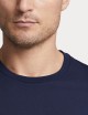 T-shirt in jersey di cotone blu navy