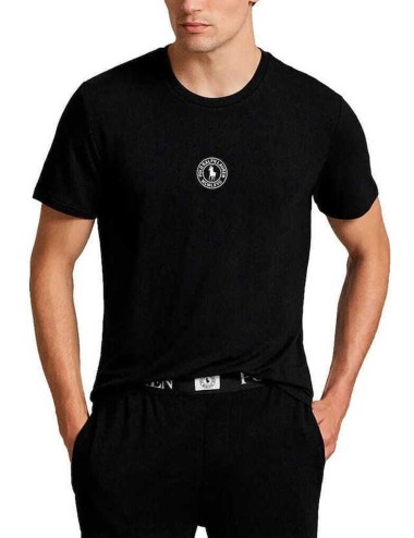 T-shirt con logo nera