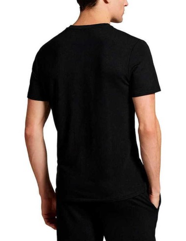 T-shirt con logo nera