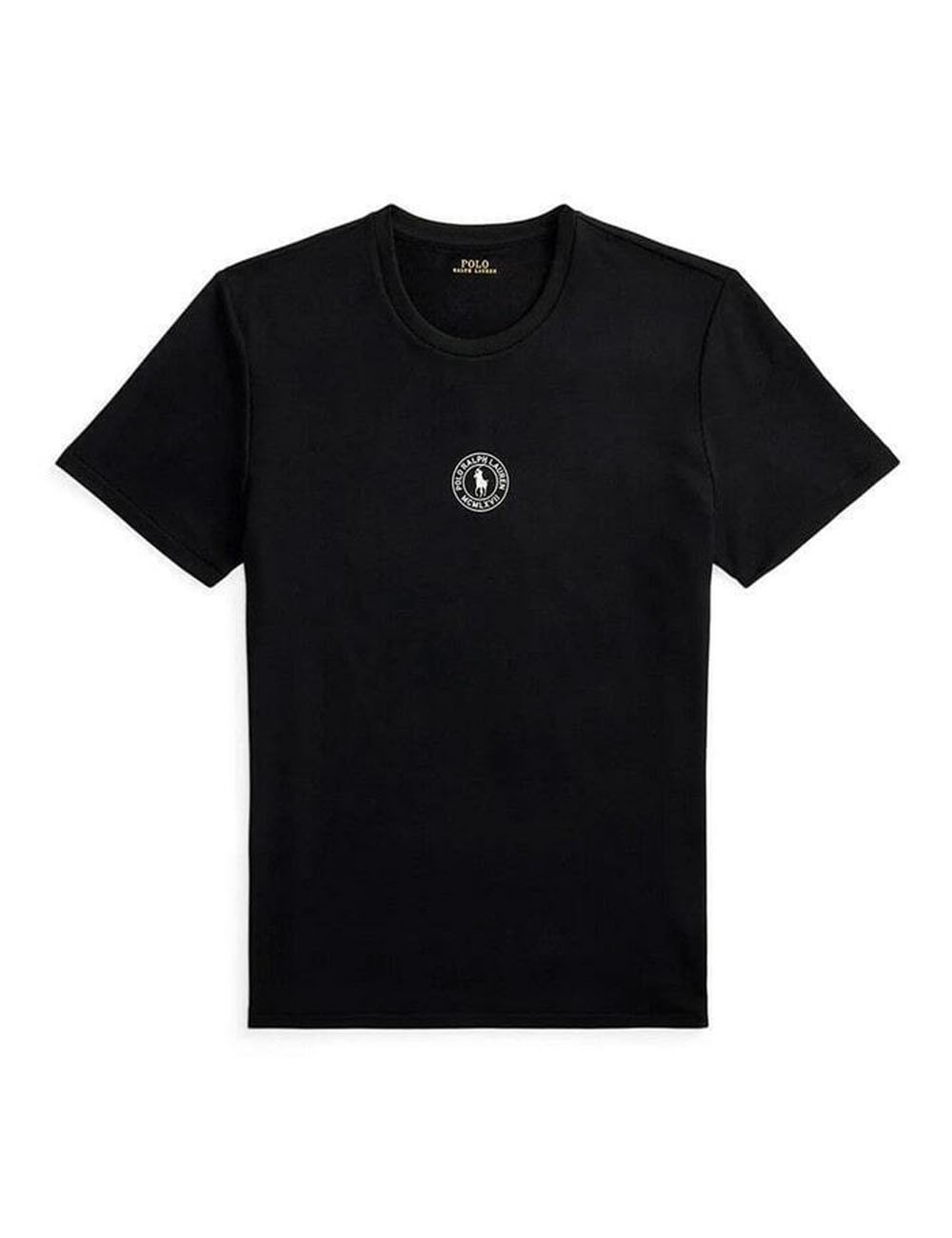 T-shirt con logo nera