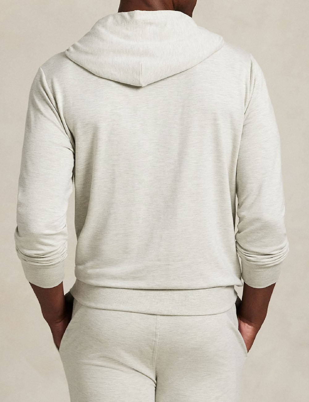 Gray logo hoodie