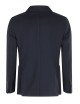 Giacca doppiopetto cashmere touch blu notte