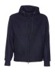 Felpa con cappuccio blu scuro