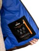 Bomber con cappuccio staccabile ultrapuffer cioccolato