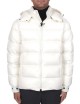 Bomber con cappuccio staccabile ultrapuffer latte