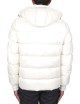 Bomber con cappuccio staccabile ultrapuffer latte