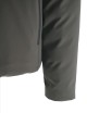 Giubbotto in softshell reversibile in nylon verde militare