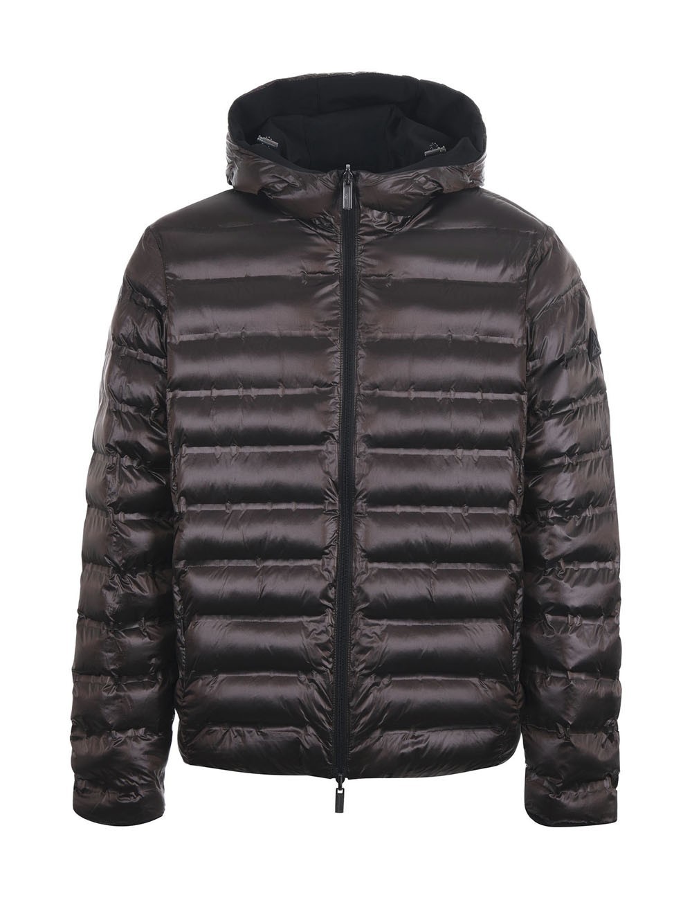 Giubbotto in softshell reversibile in nylon nero