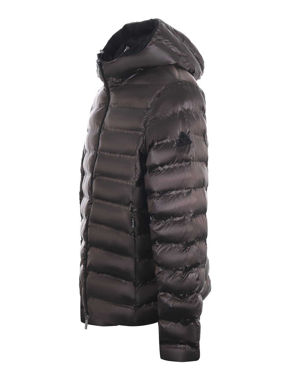 Giubbotto in softshell reversibile in nylon nero
