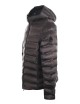 Giubbotto in softshell reversibile in nylon nero