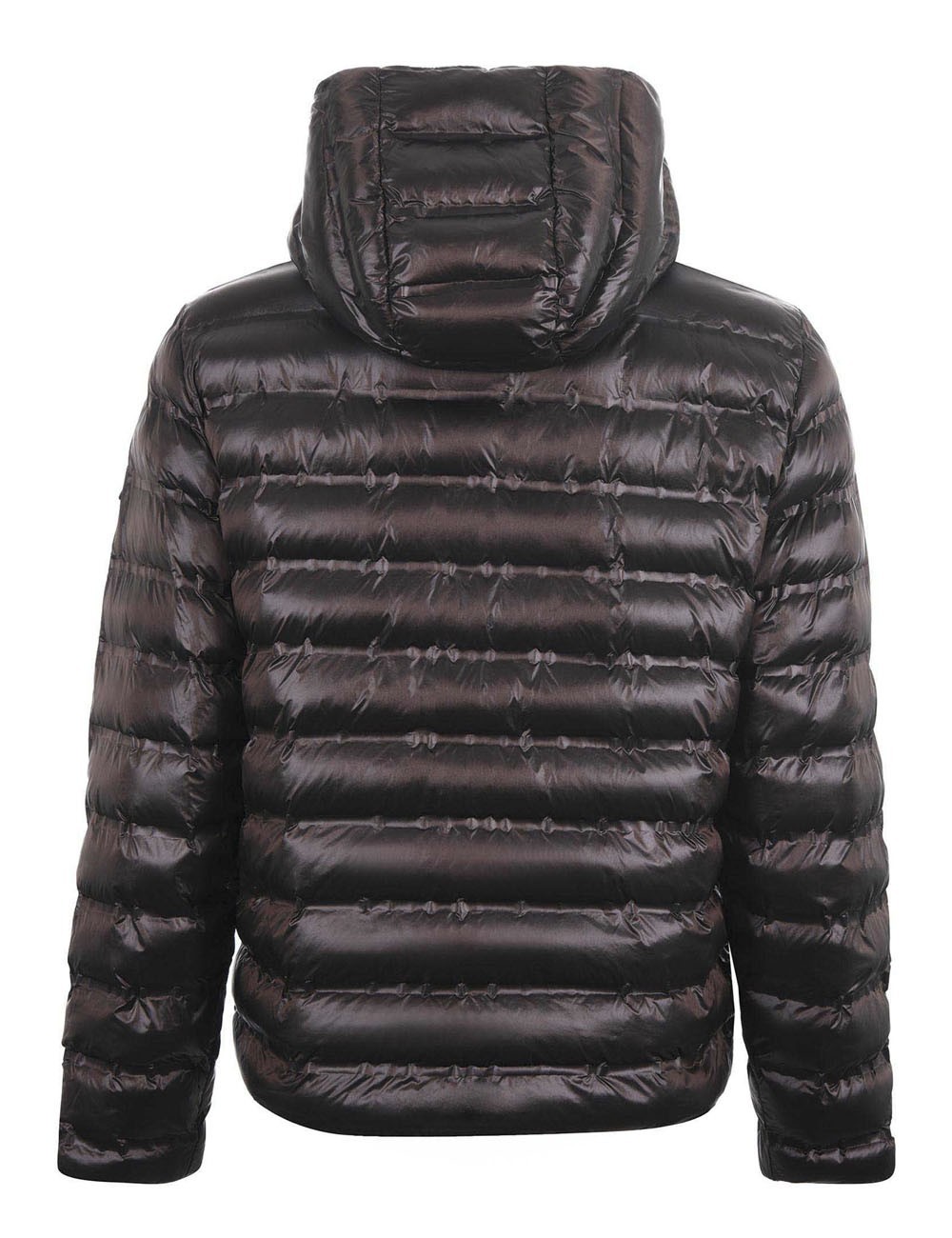 Giubbotto in softshell reversibile in nylon nero