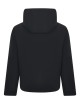 Giubbotto in softshell reversibile in nylon nero