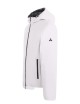 Giubbotto in softshell reversibile in nylon ghiaccio