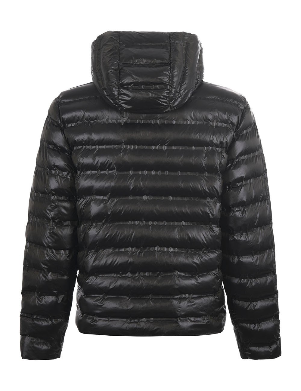 Giubbotto in softshell reversibile in nylon ghiaccio