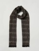 Sciarpa in misto lana marrone