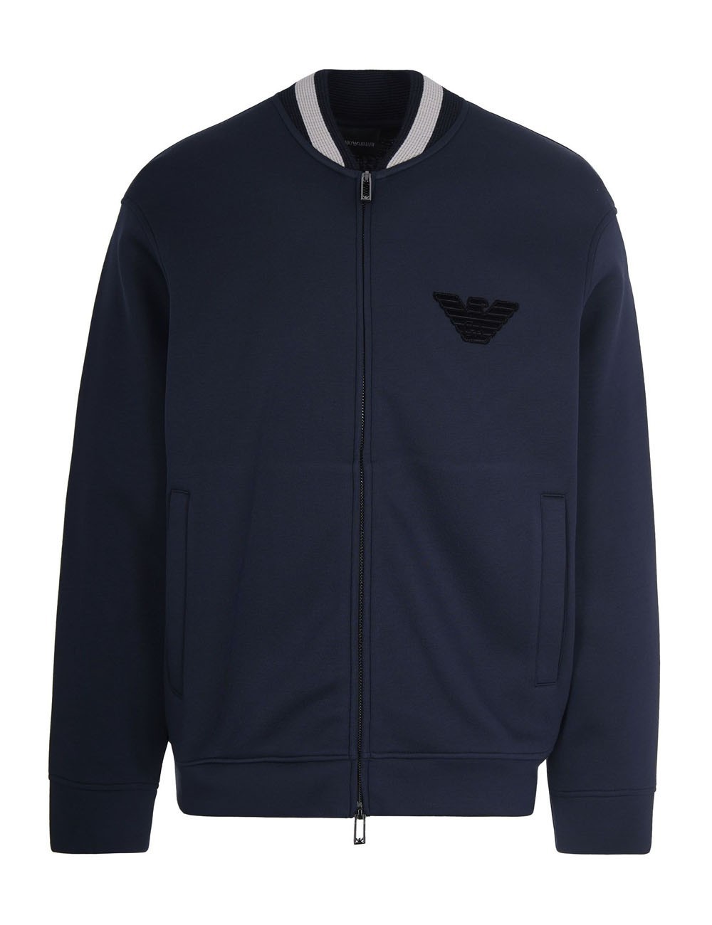 FELPA BOMBER BLU NAVY