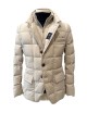 Piumino trapuntato beige